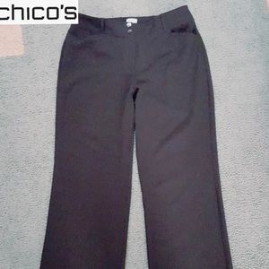 Chico’s black dress pants 2 short (12 short)